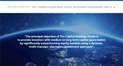 Desktop Screenshot of capitalholdings.com