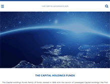 Tablet Screenshot of capitalholdings.com
